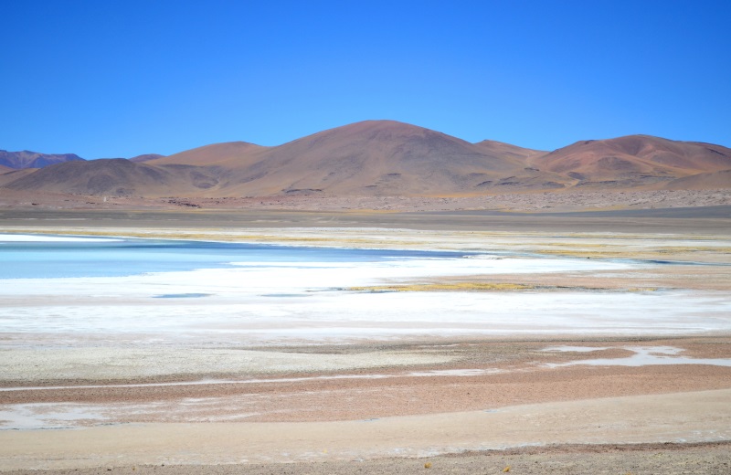 Laguna Tuyajto no Deserto do Atacama, Chile