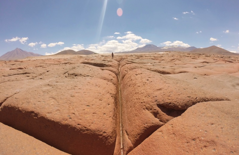 Piedras Rojas, Salar de Aguas Calientes, Deserto do Atacama