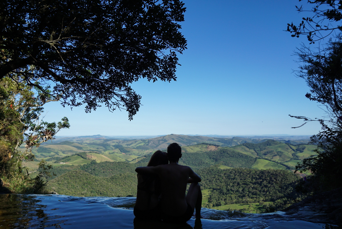 Janela do céu no Parque Estadual de Ibitipoca, Minas Gerais