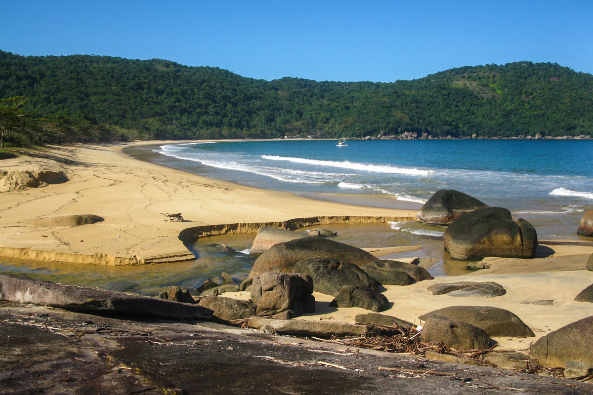 Praia da Parnaioca, sul da Ilha Grande, Rio de Janeiro