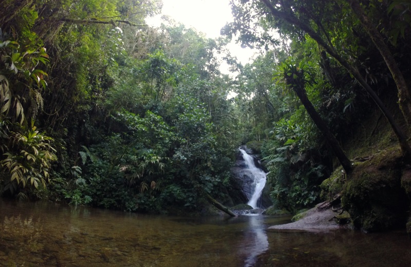 Cachoeira da Toca do Penhasco nas Cachoeiras do Alcantilado, Visconde de Mauá