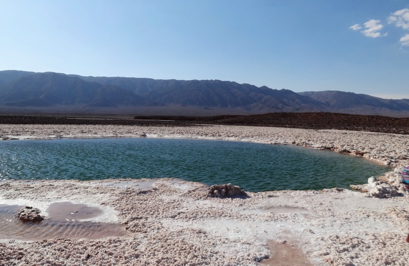 Lagunas Escondidas no Deserto do Atacama, Chile