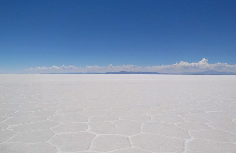Salar de Uyuni seco, Bolívia