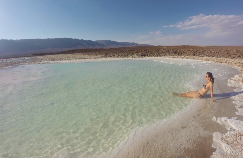 Lagunas Escondidas no Deserto do Atacama