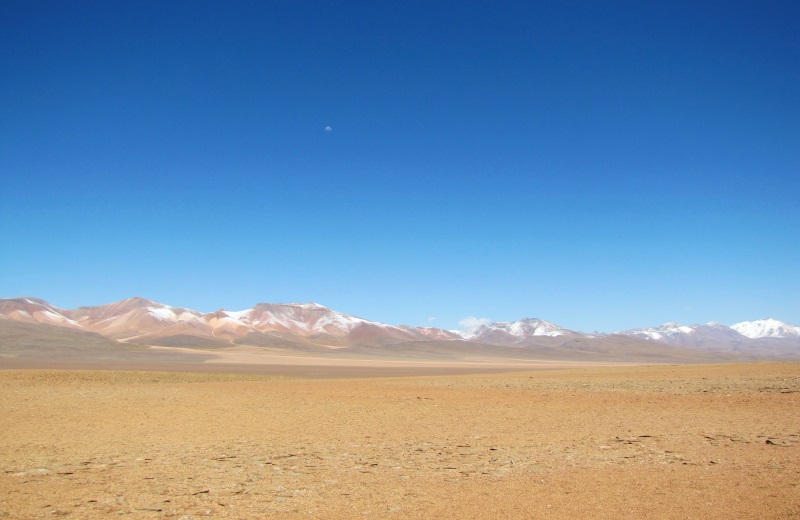 Deserto de Siloli, no tour ao salar de Uyuni, Bolívia