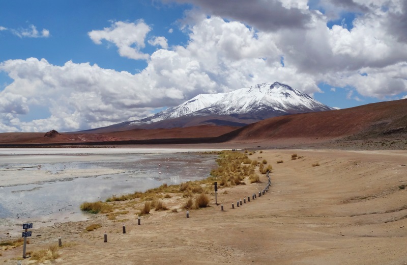 Laguna Hedionda, caminho ao Salar de Uyuni, Bolívia