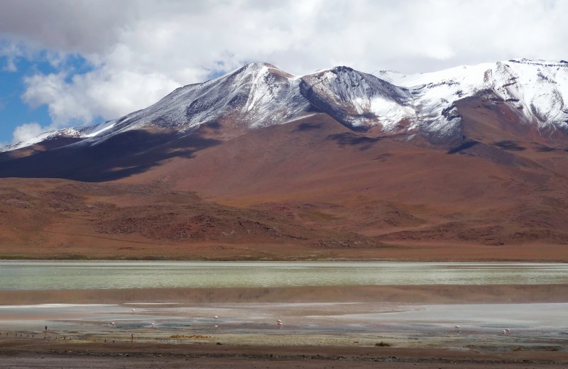 Laguna Hedionda, caminho ao Salar de Uyuni, Bolívia