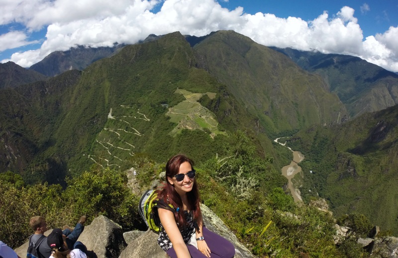 Topo do Waynapicchu, em Machu Picchu, Peru