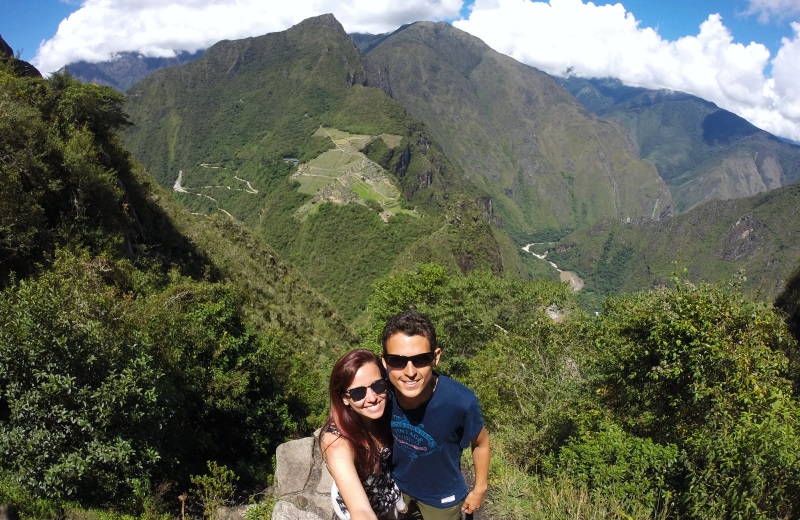 Vista da cidade de Machu Picchu do Waynapicchu