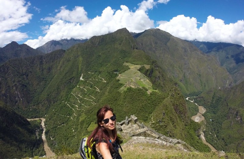 Vista de Machu Picchu do Waynapicchu
