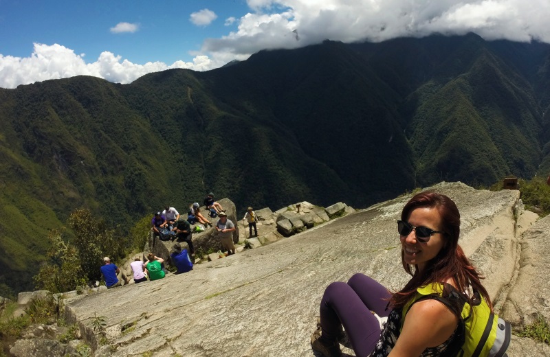 Topo do Huayna Picchu em Machu Picchu