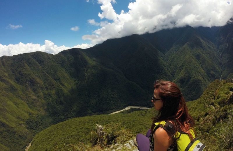 Topo do Waynapicchu em Machu Picchu