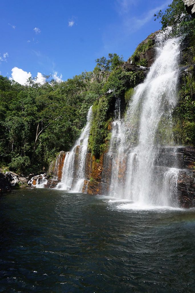 Cachoeira Almécegas 1 na Fazenda Sçao Bento, Chapada dos Veadeiros