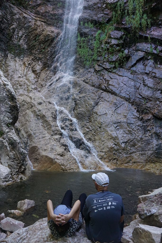Cachoeira Escondida na Trilha da Cachoeira da Água Fria em Formosa, Goáis