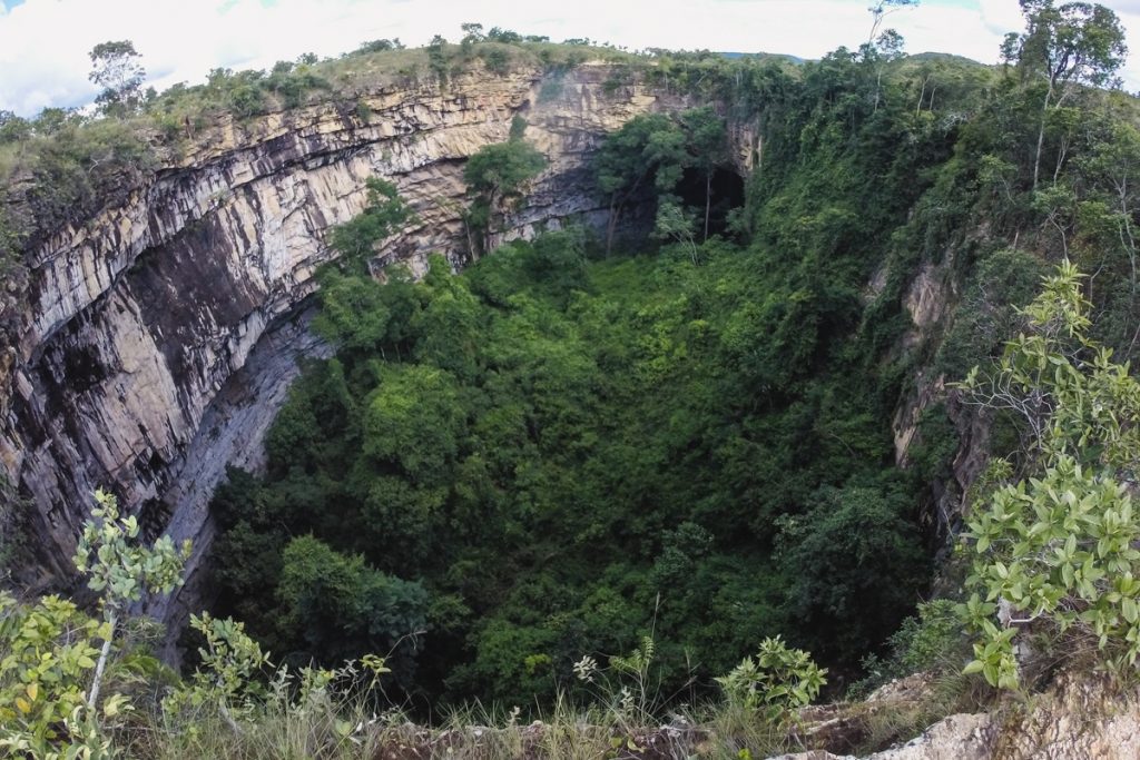 Buraco das Araras em Formosa, Goiás