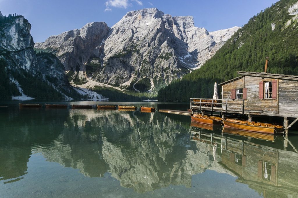 Lago di Braies, Dolomitas, Itália
